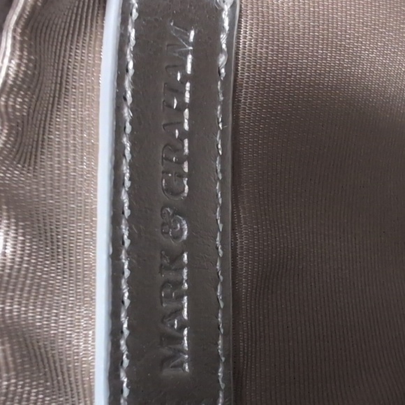 Silver Metallic Zip Pouch - Picture 6 of 6